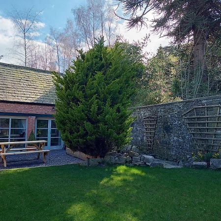The West Wing At Eriviat Hall Hot Tub Henllan  Exteriör bild